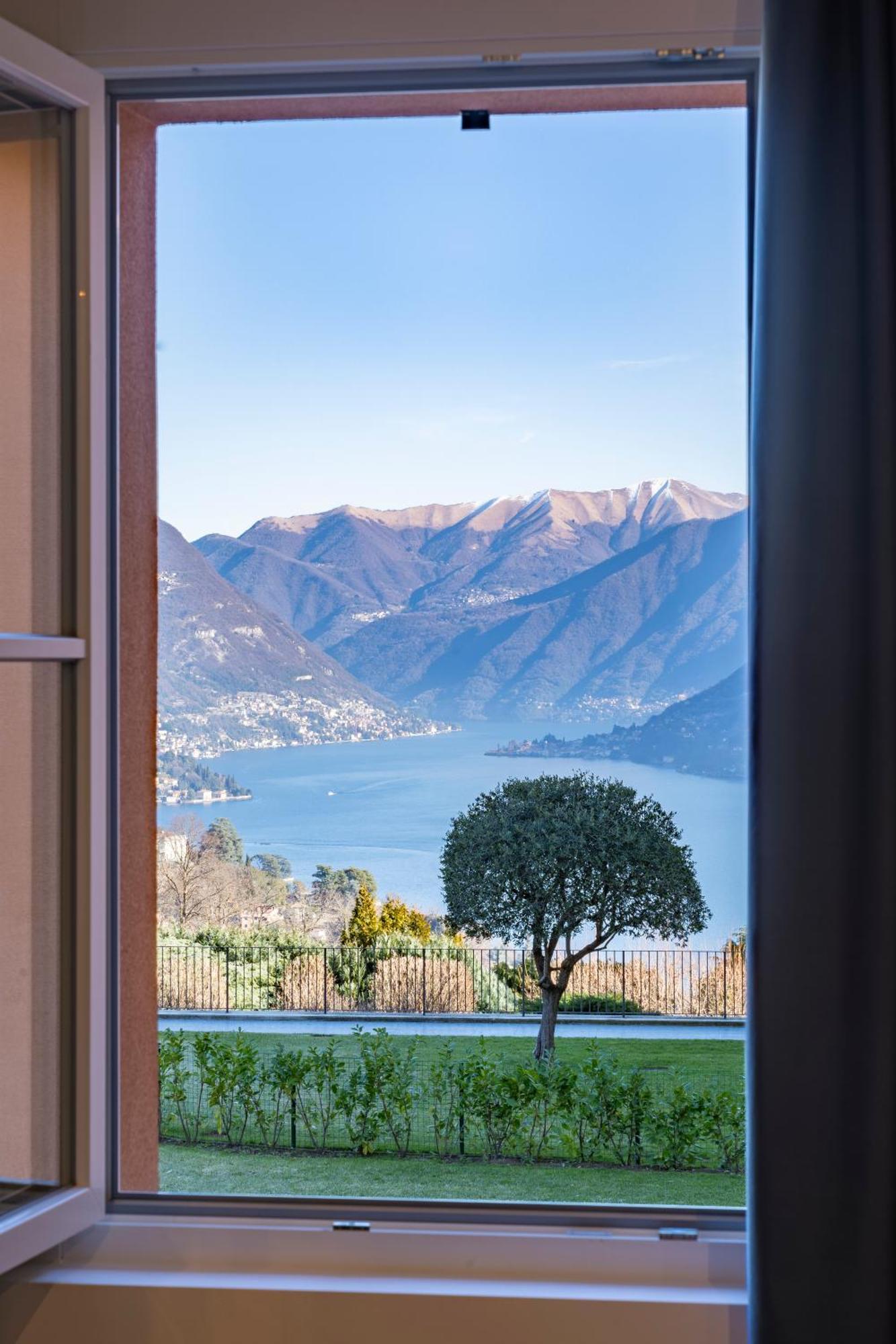 Alex'S Luxury Lake View Apt Pool And Tennis Como Exteriör bild